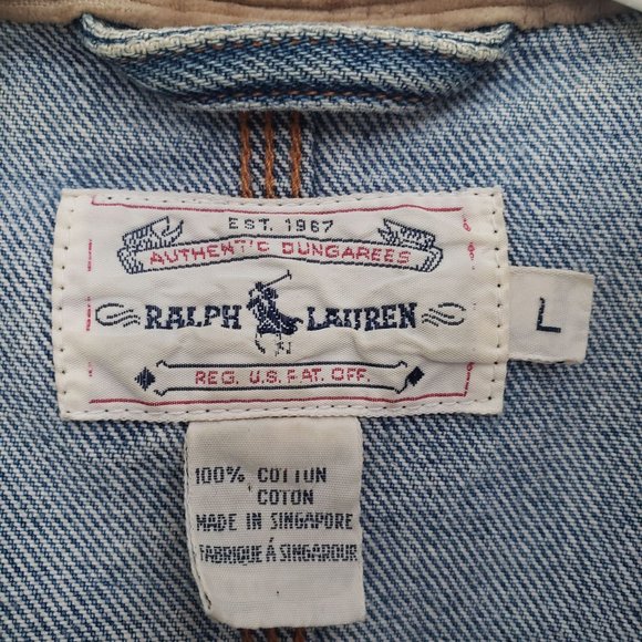 Vintage Polo Ralph Lauren Denim Jacket - Picture 2 of 5